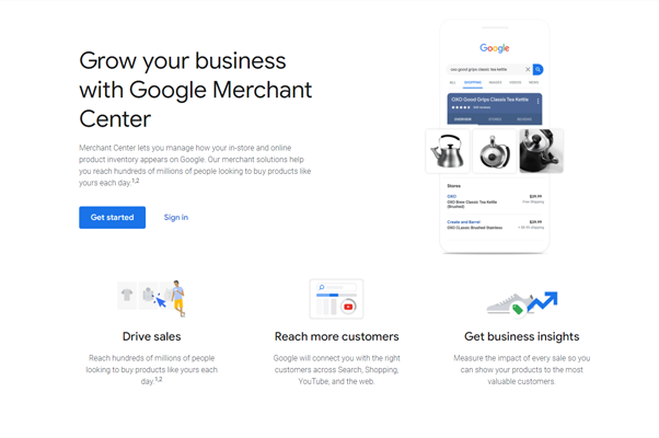 How to set up a Google Merchant Center account